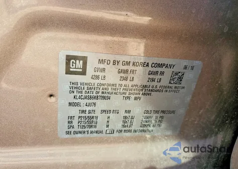 2019 Buick Encore Preferred z USA, uszkodzony, nr VIN KL4CJASB6KB709094